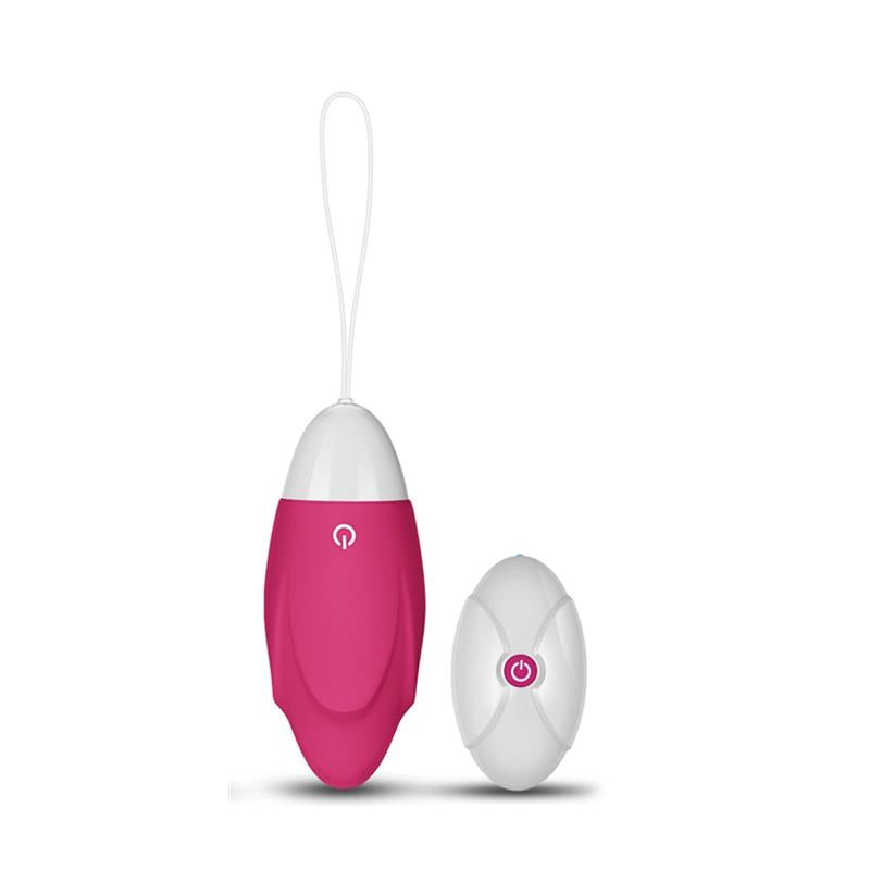 Huevo vibrador con control remoto USB iJoy, color rosa